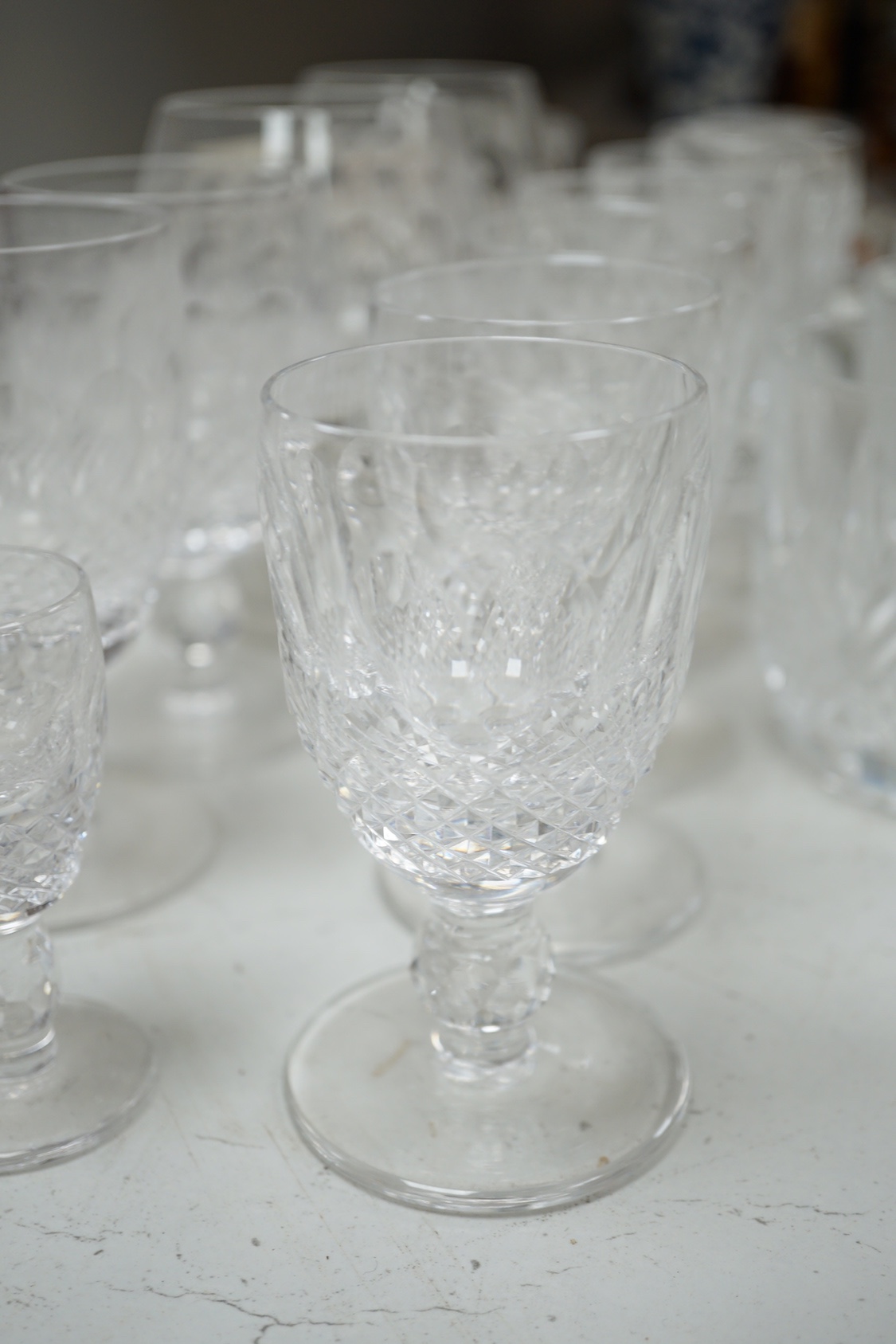 A quantity of Coleen Waterford crystal